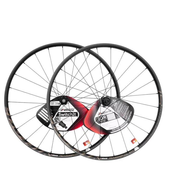Vittoria - set roti MTB aluminiu 27.5" - Reaxcion SL 27.5 Alloy Boost Clincher Shimano