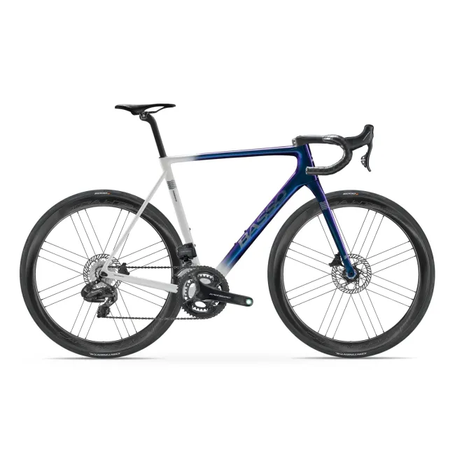 Bicicletă sosea Basso Diamante Campagnolo Super Record S Wireless - Spectrum White Glossy