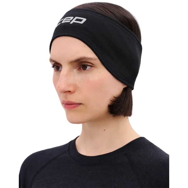 CEP - bentita - Core Run Thermal Headband - negru