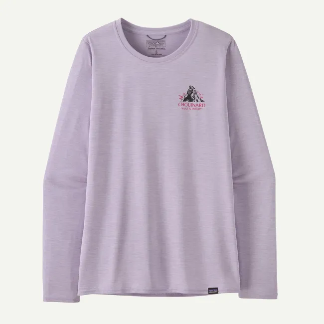 Patagonia - bluza - W Capilene Cool Daily Graphic Lands - Mov