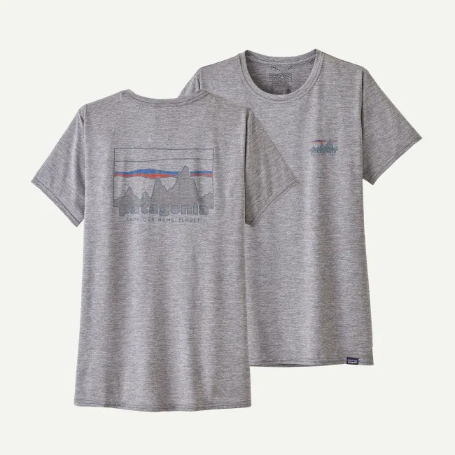 Patagonia - tricou - W Capilene Cool Daily Graphic - Gri