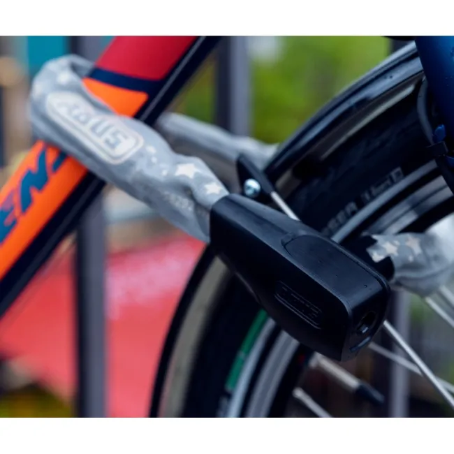 Abus - antifurt bicicleta - lant cu cheie - Catena 6806K/85 - grey lightning