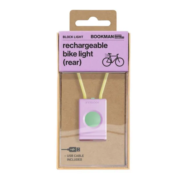 Bookman - lumina spate reincarcabila - 18 lumeni - roz