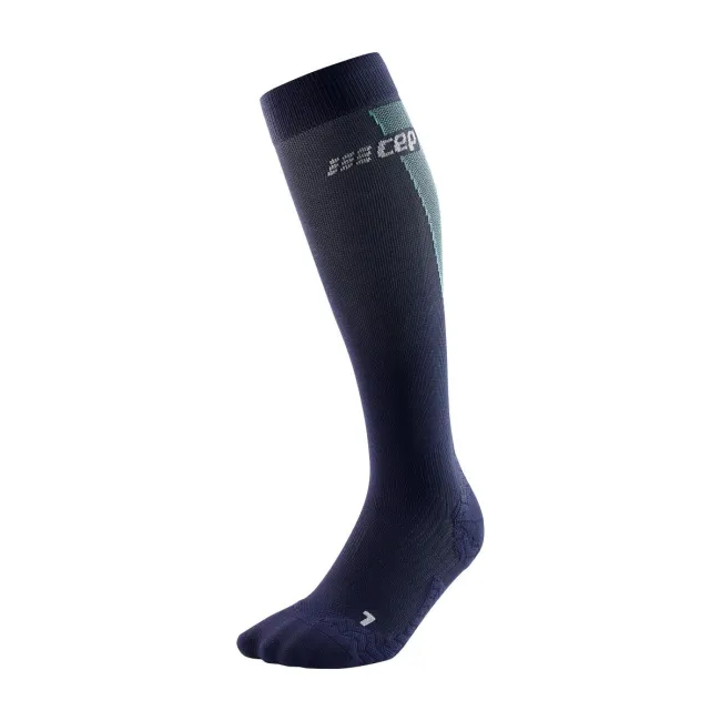 CEP - sosete compresie inalte - ultralight socks tall v3 - blue | light blue
