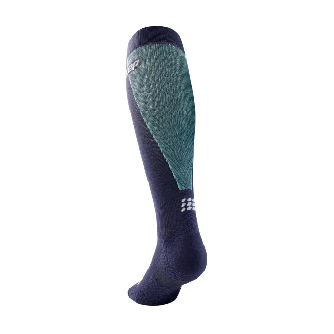 CEP - sosete compresie inalte - ultralight socks tall v3 - blue | light blue
