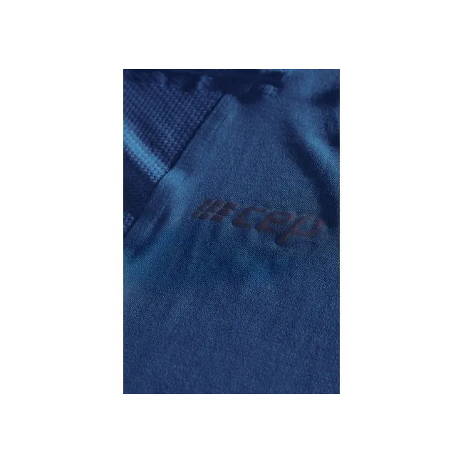 CEP - tricou tehnic femei - the run shirt short sleeve v4 - blue