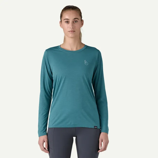 Patagonia - bluza - W Capilene Cool Daily Graphic Waters - Albastru