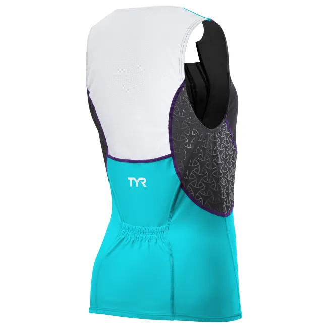 TYR Sutien Low Impact Sports alb
