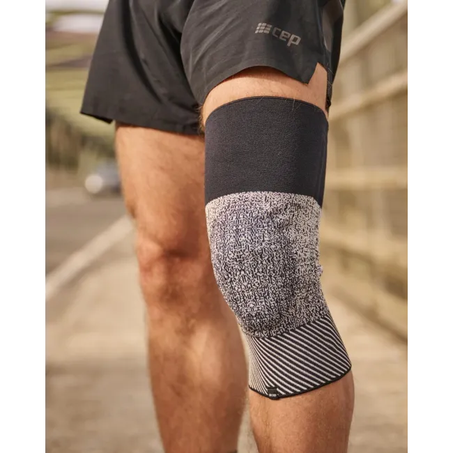 CEP - genuchiera cu suport maxim - max support knee sleeve - black