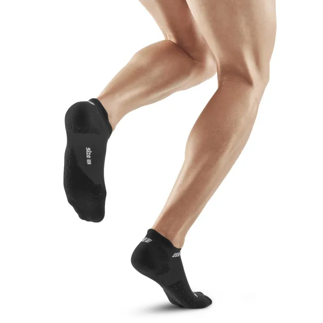 CEP - sosete compresie sub glezna - ultralight socks no show v3 - black