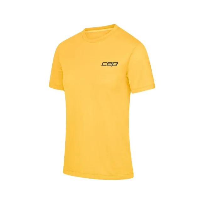 CEP - tricou tehnic - run shirt short sleeve - marigold