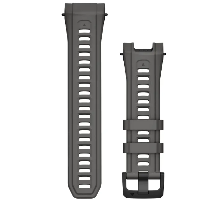 Garmin curea silicon cu latime de 26mm gri Charcoal - pentru Instinct 3 50 mm