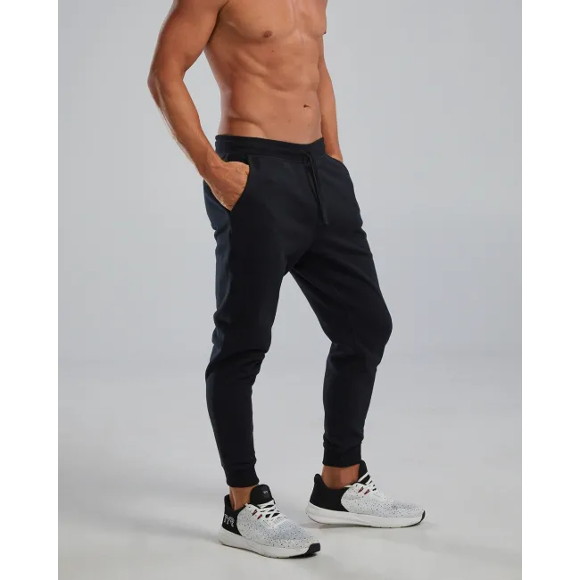 TYR - pantaloni joggers - UltraSoft Men's Heavyweight Terry Jogger - negru