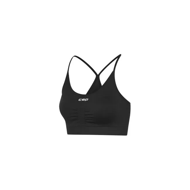 CEP - bustiera - run light support bra - negru