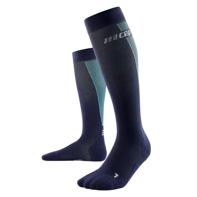CEP - sosete compresie inalte - ultralight socks tall v3 - blue | light blue
