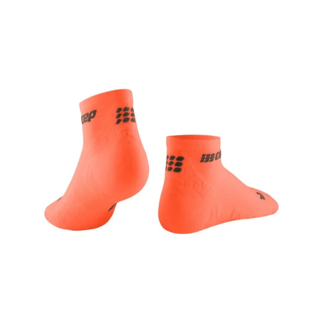 CEP - sosete compresie peste glezna - ultralight socks low cut v3 - coral