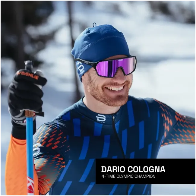 Ochelari de soare electro fotocromatici React Swiss REV NOVA - lentila mov si rama neagra - masura S