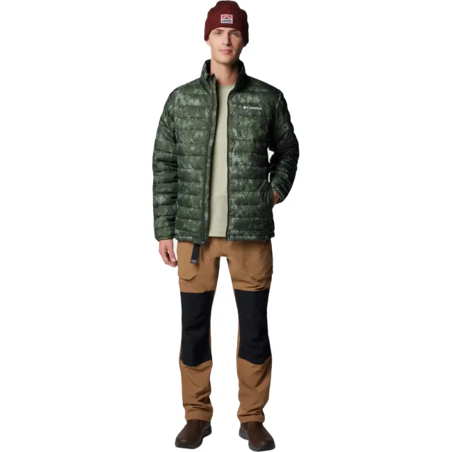 Columbia - Geaca Barbati Columbia Powder Lite II Printed - verde