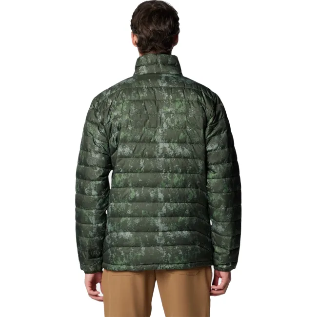 Columbia - Geaca Barbati Columbia Powder Lite II Printed - verde