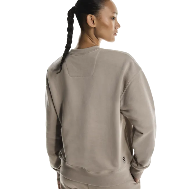 On - bluza cu maneca lunga - Club Crew W - Desert