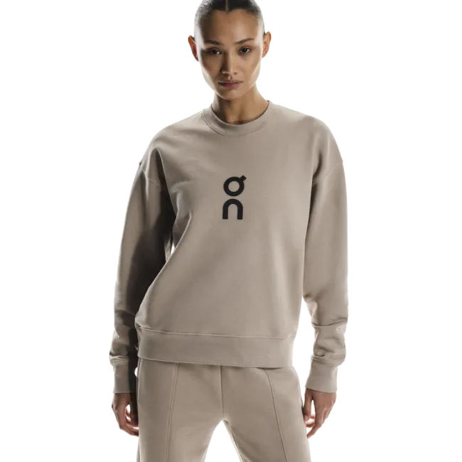 On - bluza cu maneca lunga - Club Crew W - Desert
