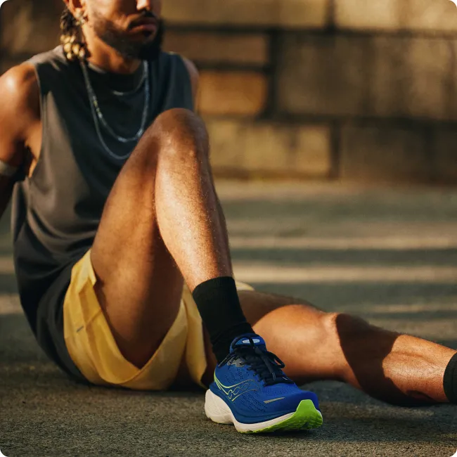 Saucony - pantofi sport - HURRICANE 25 - lapis | citron