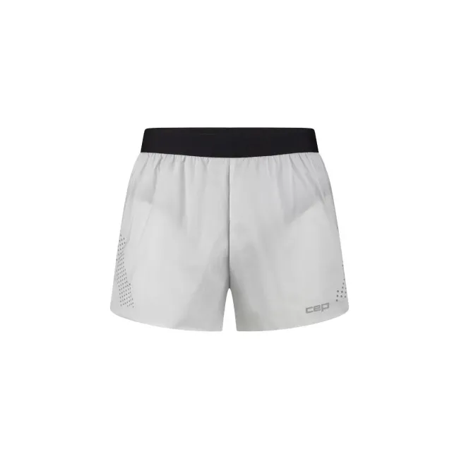 CEP - pantaloni scurti - pro run ultralight shorts loose fit - light grey