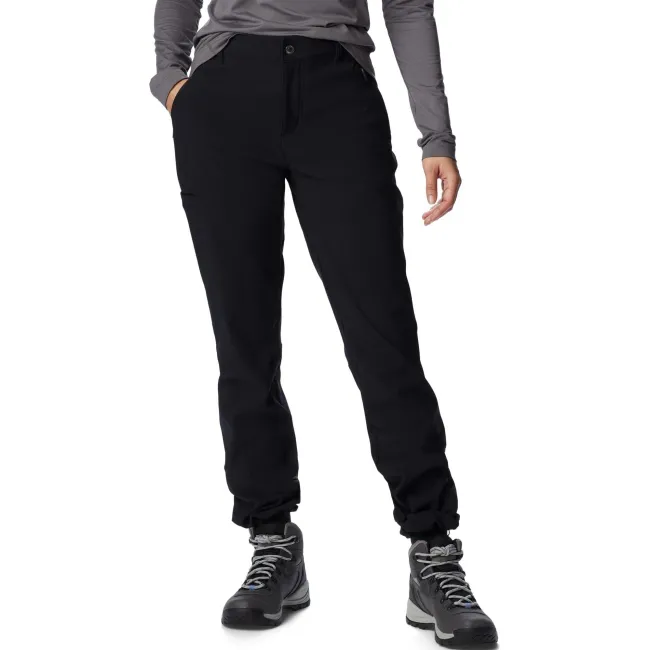 Columbia - Pantaloni Femei Columbia Back Beauty Warm Softshell - negru