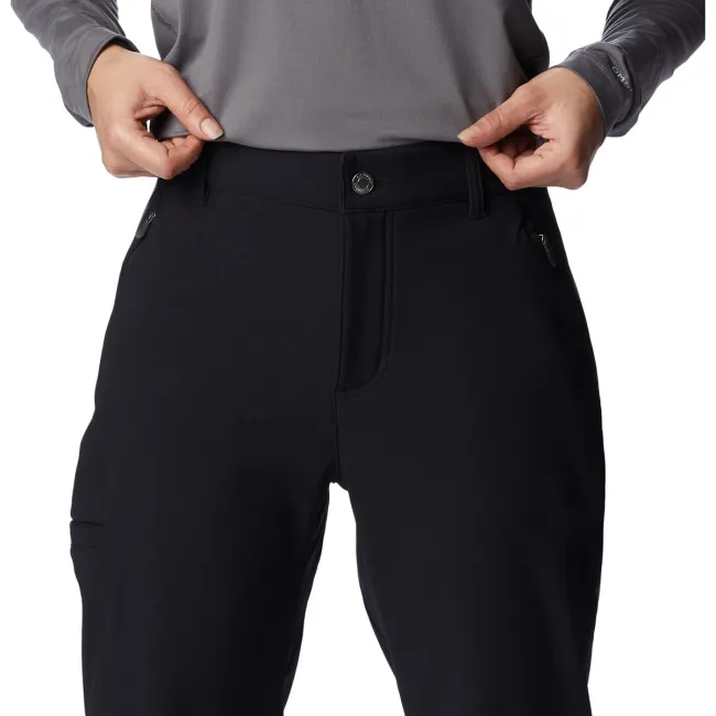 Columbia - Pantaloni Femei Columbia Back Beauty Warm Softshell - negru