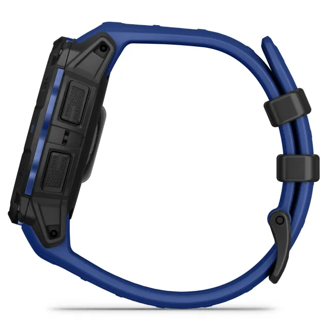 Garmin INSTINCT 3 - 45 mm AMOLED negru cu curea albastru inten | neagră - smartwatch robust cu GPS