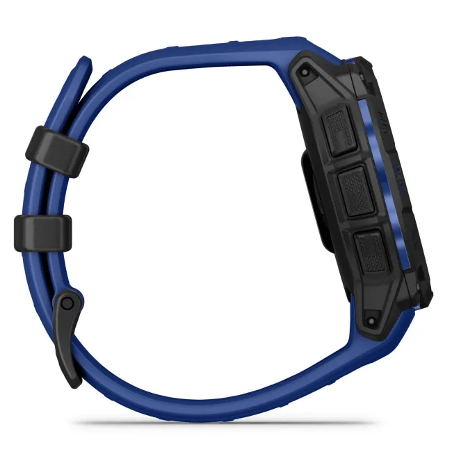 Garmin INSTINCT 3 - 45 mm AMOLED negru cu curea albastru inten | neagră - smartwatch robust cu GPS