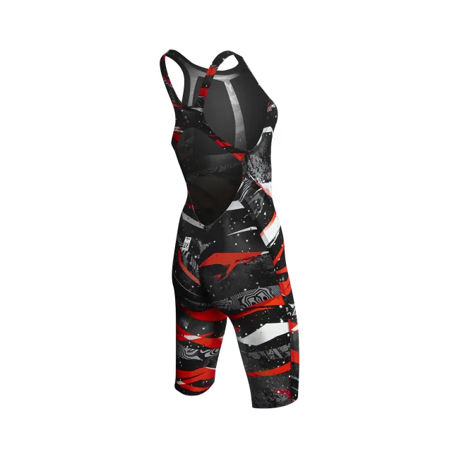 TYR Avictor Omaha Nights Open Back Negru-Rosu