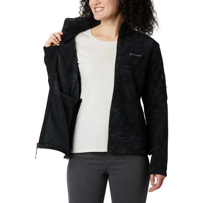 Columbia - Bluza Femei Columbia Fast Trek Printed - negru