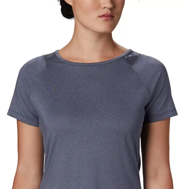 Columbia - Tricou Femei Columbia Peak To Point II Ss Tee - albastru