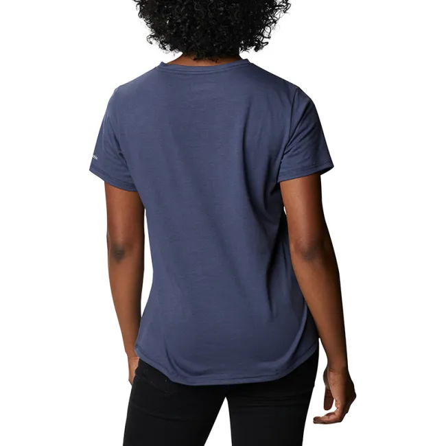 Columbia - Tricou Femei Columbia Sun Trek Ss Graphic Tee - albastru