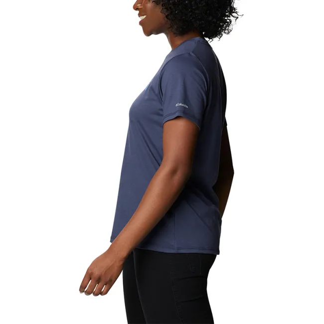 Columbia - Tricou Femei Columbia Sun Trek Ss Graphic Tee - albastru