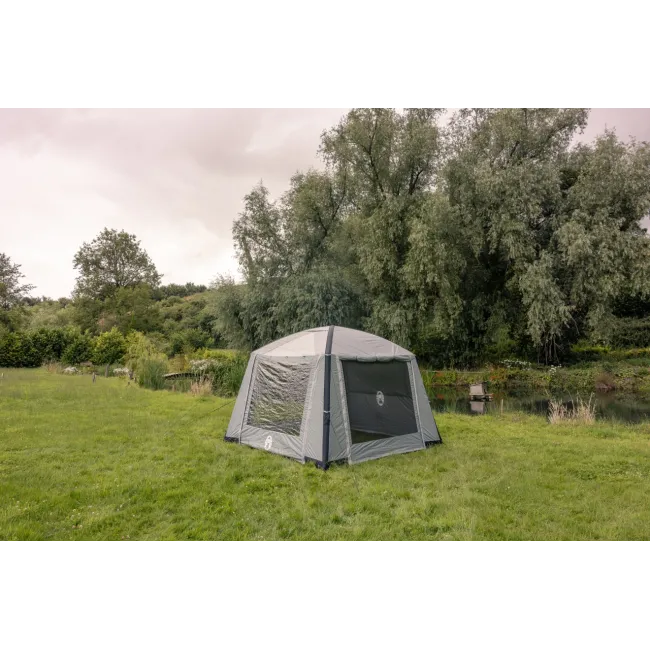 Pavilion Coleman FastPitch Air M adapost anti-insecte protectie UV impermeabil pereti inclusi ferestre mari structura gonflabila