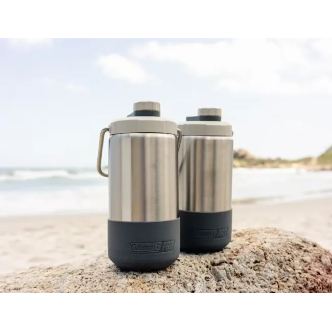 Termos Coleman 1.8l inox perete dublu maner supradimensionat 23h cald 48h rece