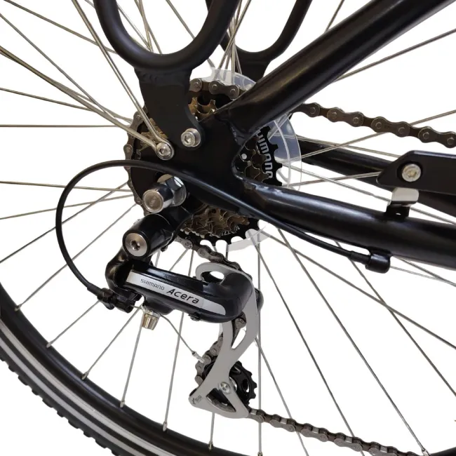 Bicicleta electrica Devron 28220 - 28 inch, M, Negru