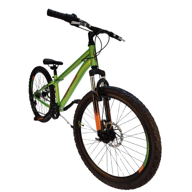 Bicicleta Copii DHS Sonic FS Disc - 24 inch, Verde