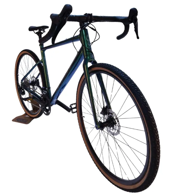 Bicicleta Gravel Devron 1.0 - 28 inch, XL, Verde