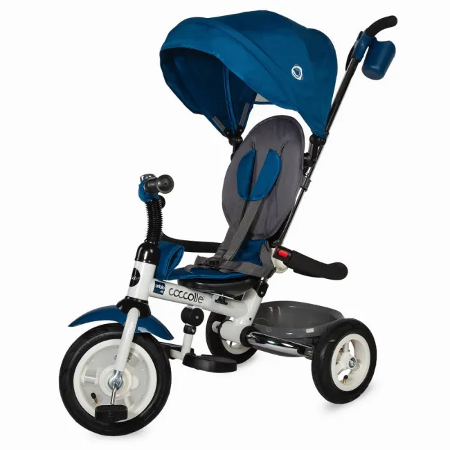 Tricicleta Copii Coccolle Urbio Air - Albastru