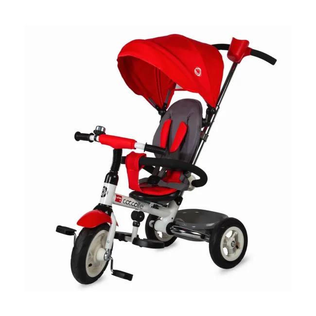 Tricicleta Copii Coccolle Urbio Air - Rosu