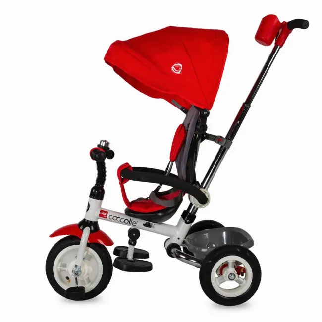 Tricicleta Copii Coccolle Urbio Air - Rosu