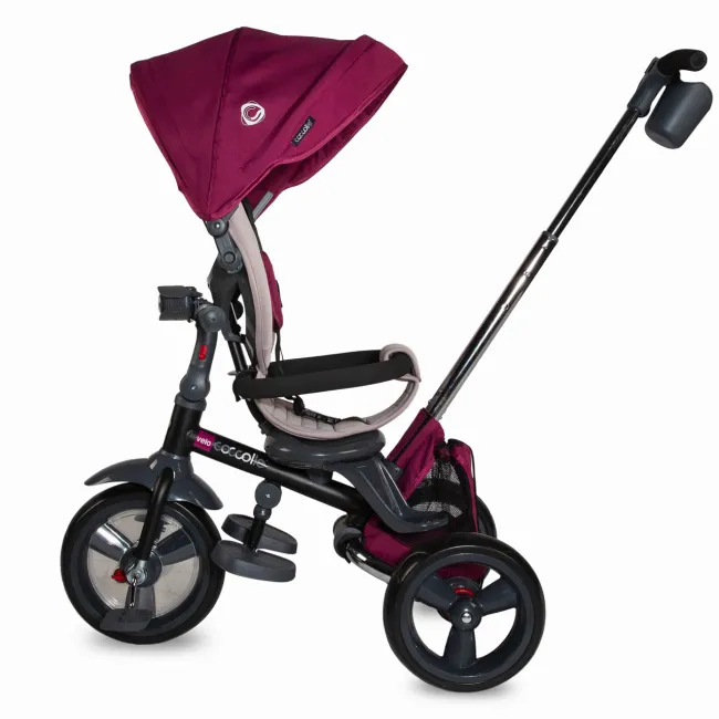 Tricicleta Multifunctionala 4 In 1 Coccolle Velo - Violet