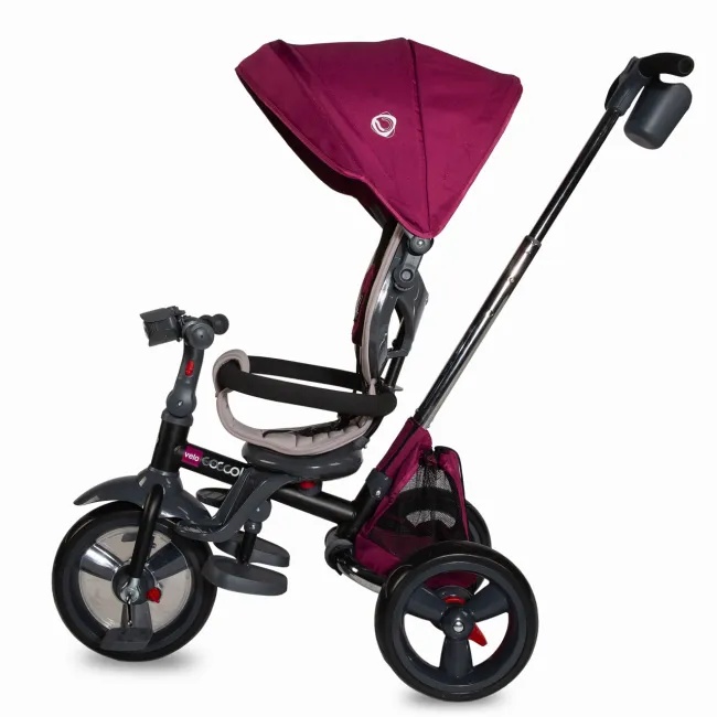 Tricicleta Multifunctionala 4 In 1 Coccolle Velo - Violet