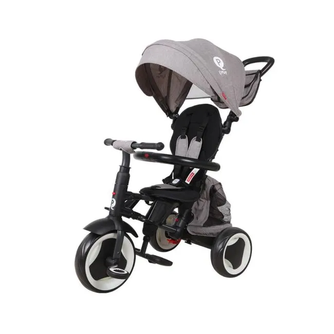 Tricicleta Pliabila QPlay Rito Plus - Gri