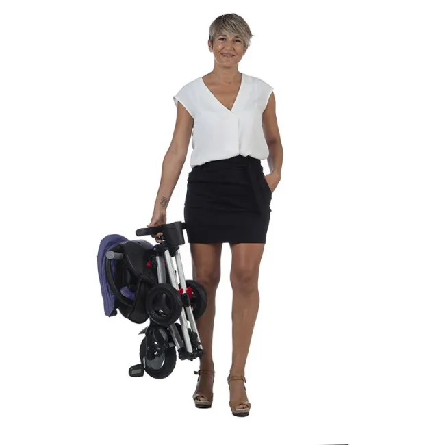 Tricicleta Ultrapliabila QPlay Nova - Albastru
