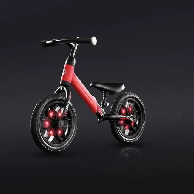 Bicicleta Copii QPlay Spark - 12 Inch, Rosu