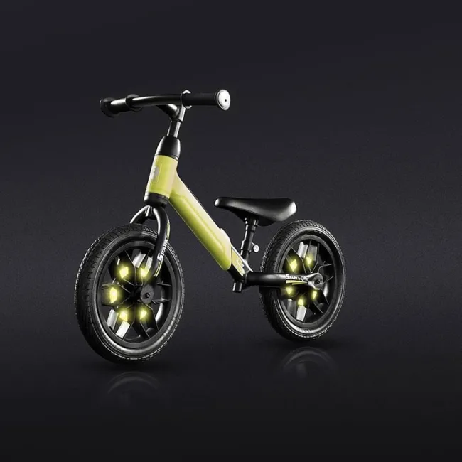 Bicicleta Copii QPlay Spark - 12 Inch, Verde